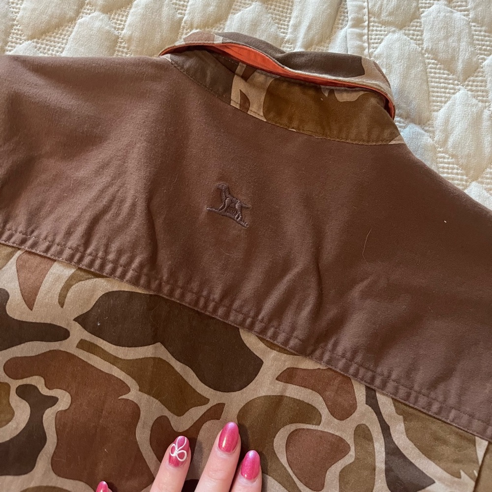 Over Under | Men's Camouflage Button-Up Shirt Long Sleeve - Picture 5 of 5